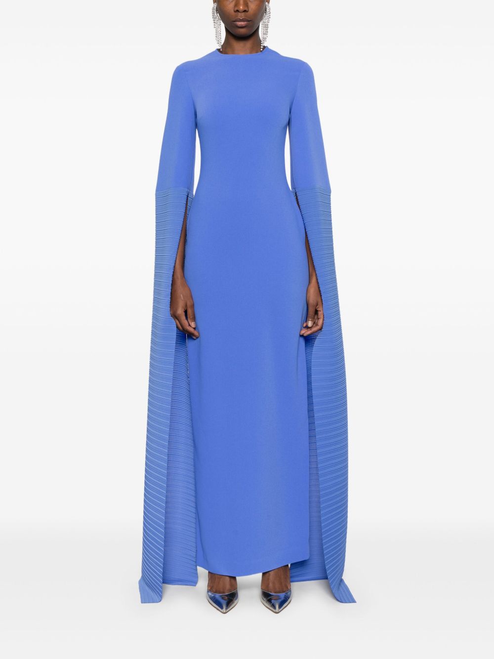 Solace London Naomi Maxi Dress Blue