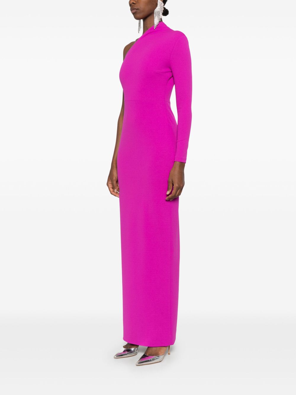 Solace London Joana Maxi Dress Fuchsia