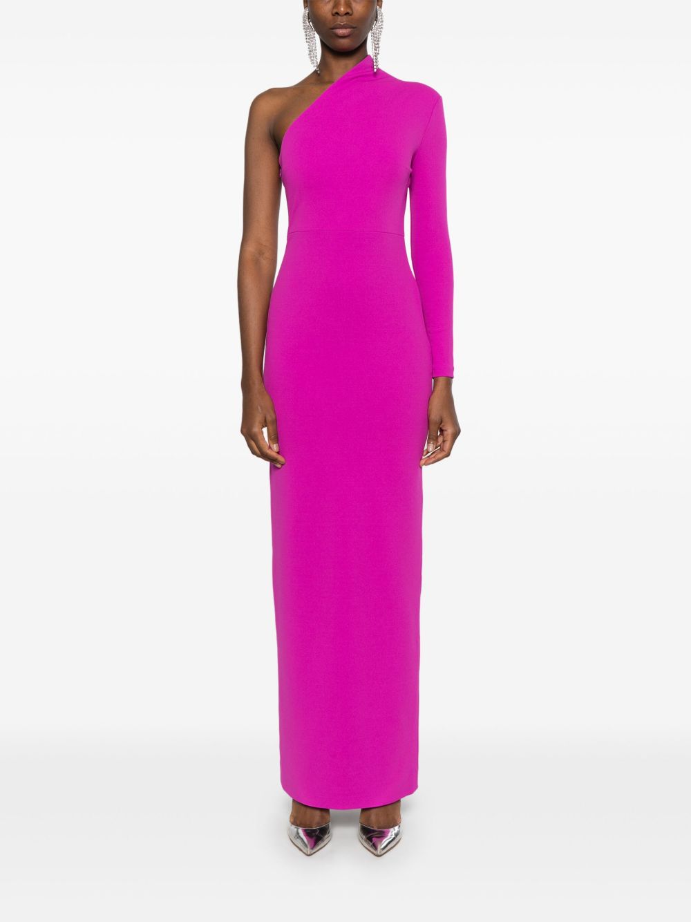 Solace London Joana Maxi Dress Fuchsia