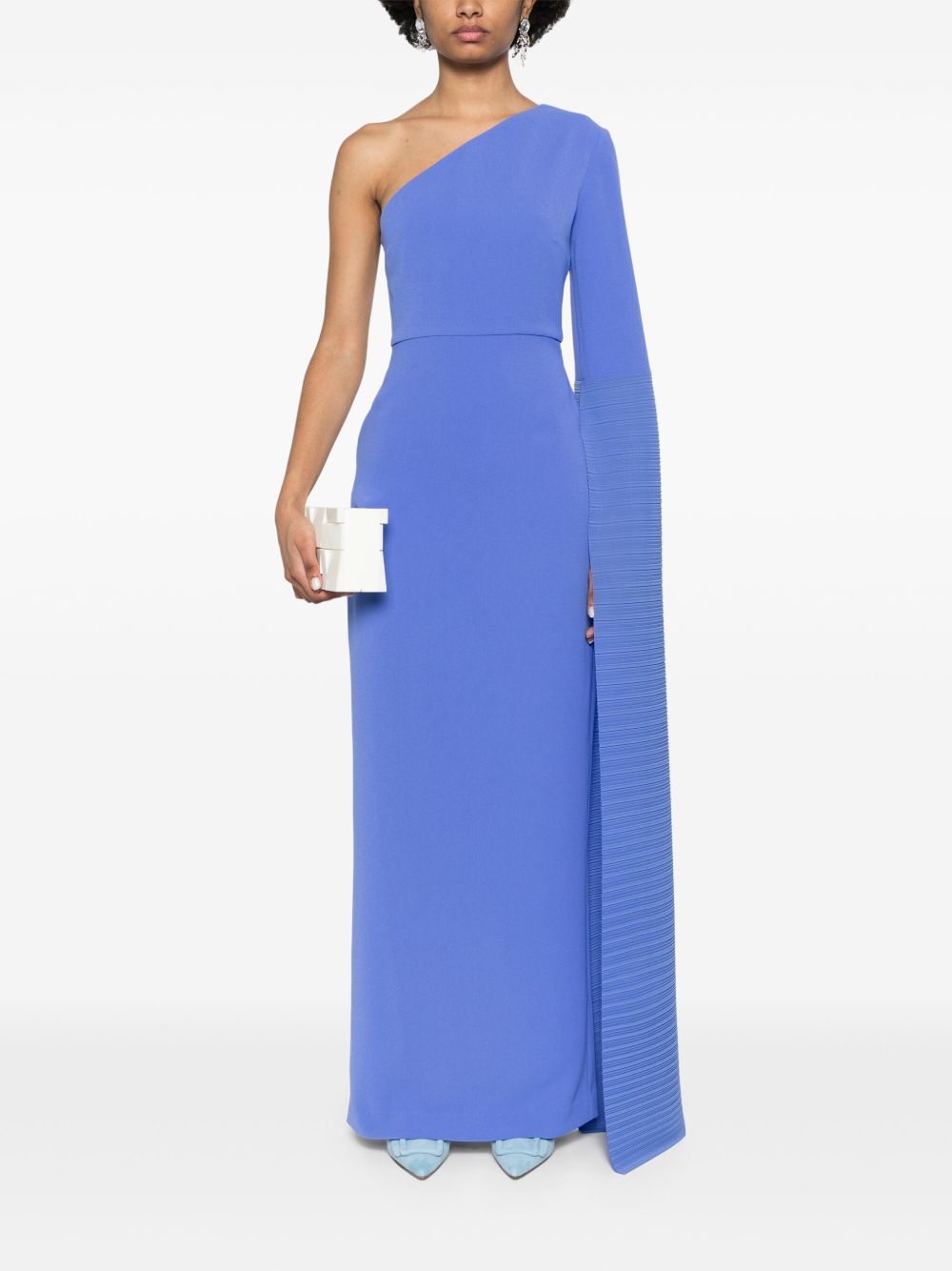 Solace London Sylvia Maxi Dress Blue