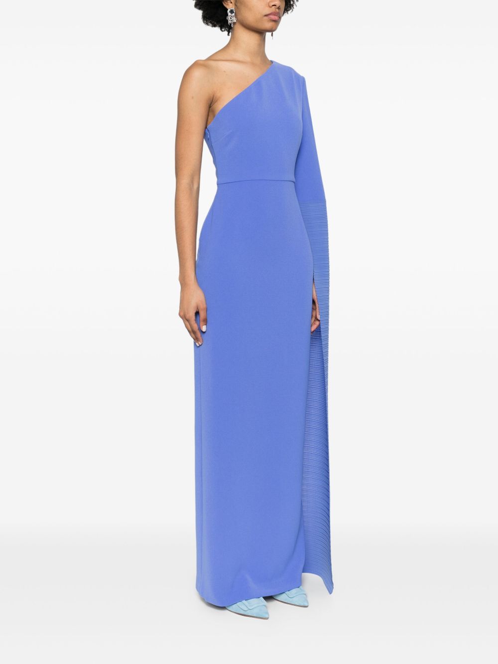 Solace London Sylvia Maxi Dress Blue