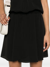 Emporio Armani V-neck Mini Dress Dress Black