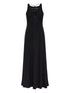Emporio Armani V-Neck MAxi Dresses Black