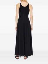 Emporio Armani V-Neck MAxi Dresses Black
