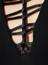 Emporio Armani V-Neck MAxi Dresses Black