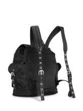 GANNI Buckled Backpack Black