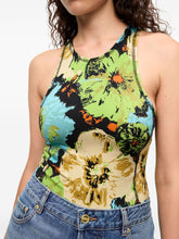 GANNI Floral Print Bodysuit MultiColour