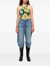 GANNI Floral Print Bodysuit MultiColour