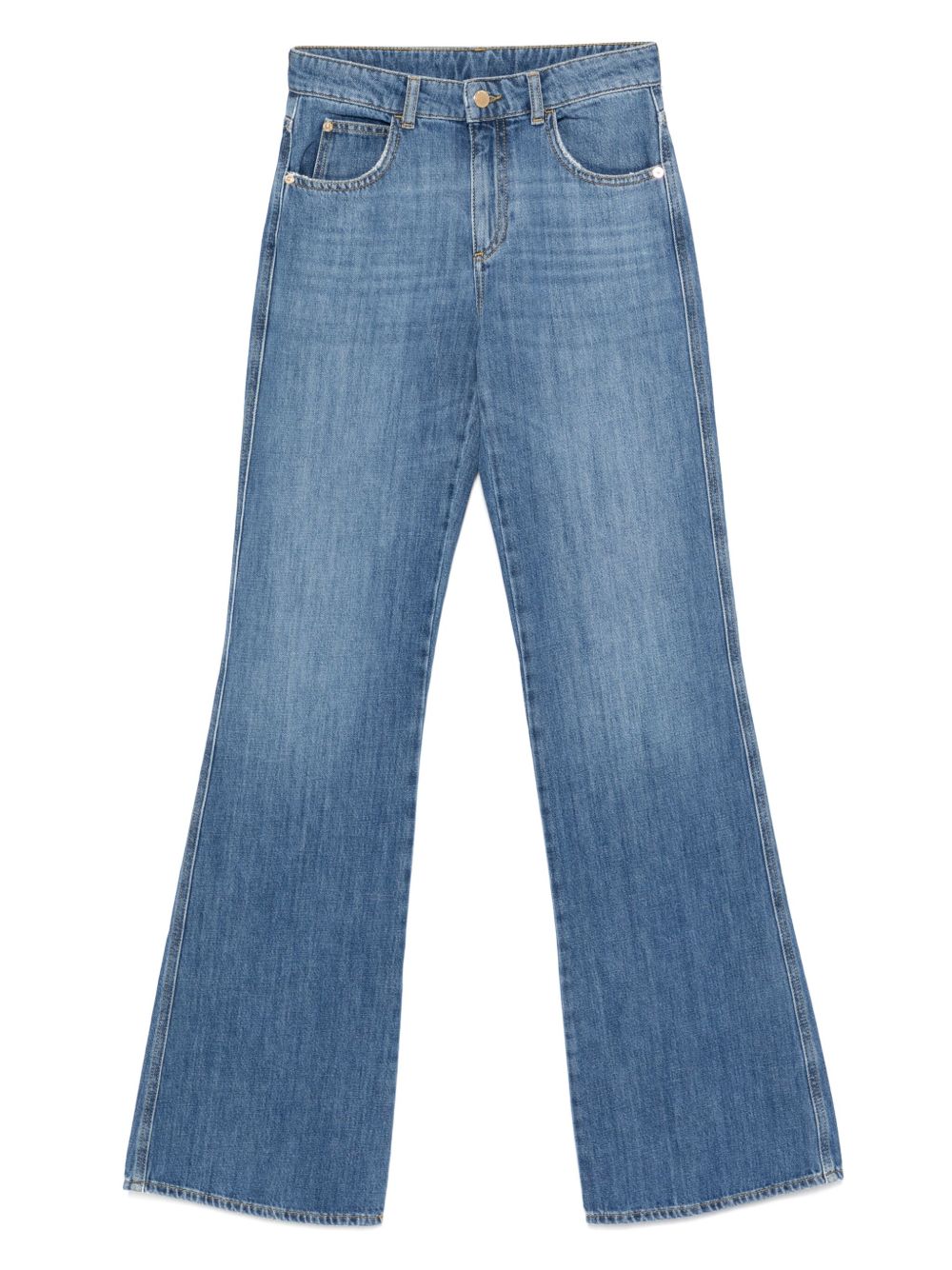 Emporio Armani Logo-Patch Jeans Blue
