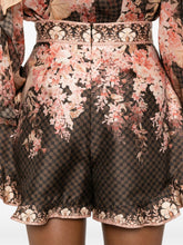 Zimmermann Illuminate Flutter Printed Shorts Black