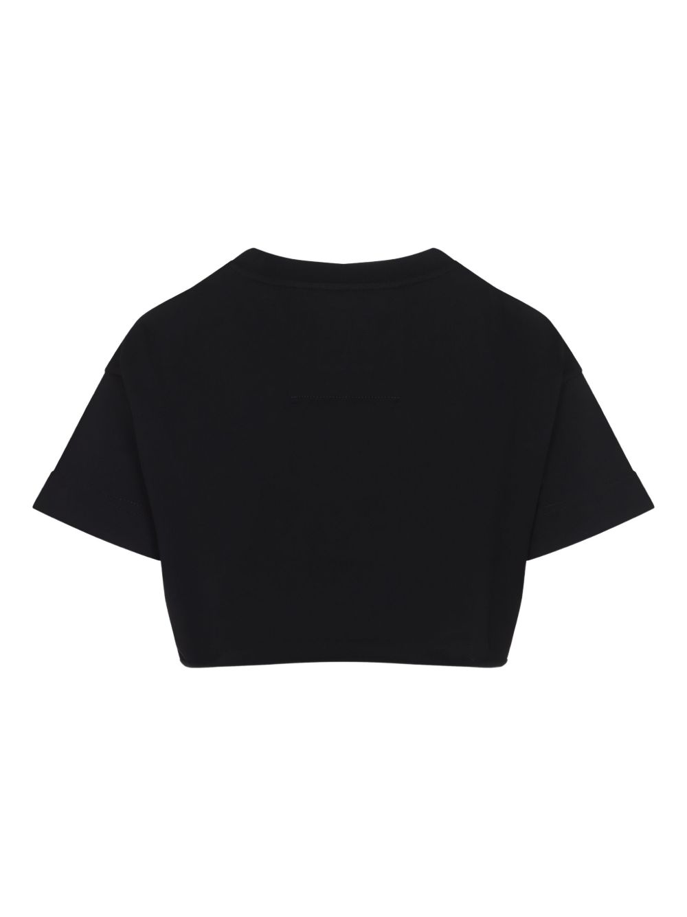 Givenchy Logo Cotton Cropped T-shirts Black