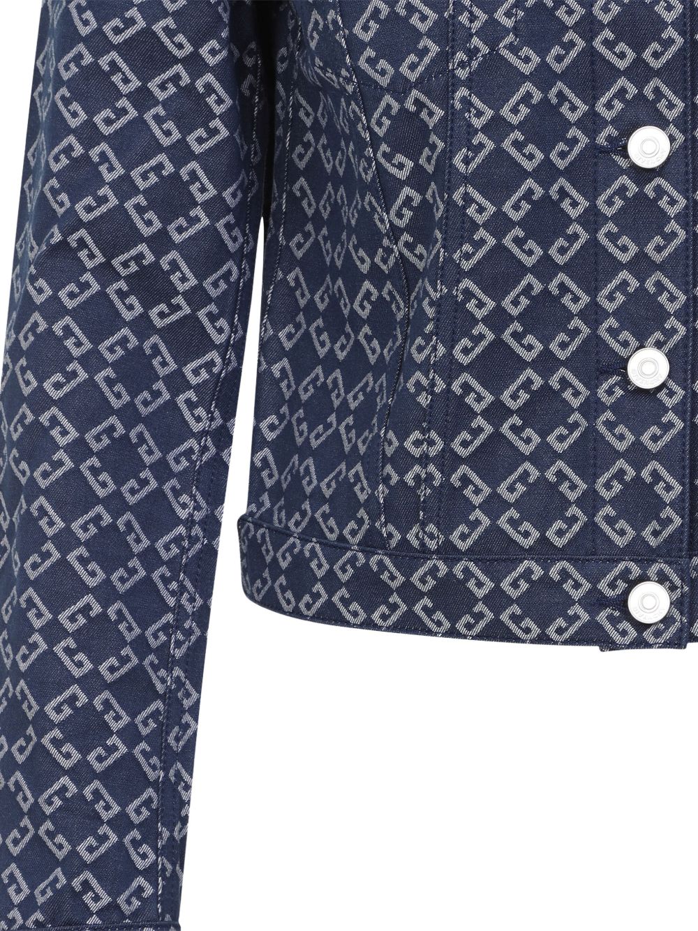 Givenchy Monogram Denim Jacket Blue