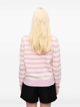 GANNI Bunny Intarsia Wool Sweater Pink