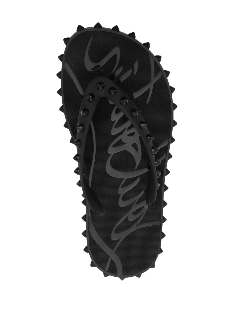 Christian Louboutin Super Loubi Flip flops Black