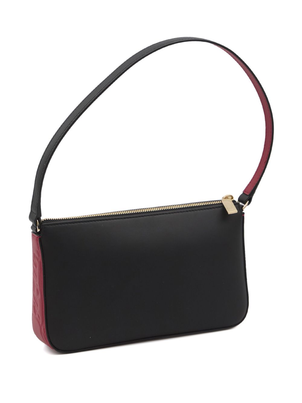Christian Louboutin Loubila Mini Leather Clutch Bag Black