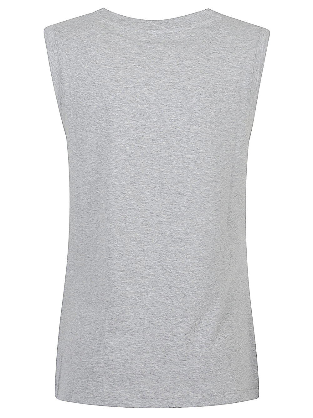 Emporio Armani Logo Cotton Tank Top Grey