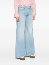 Mother The Undercover Denim Jeans Clear Blue