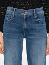 Mother The Maven Sneak Jeans Blue