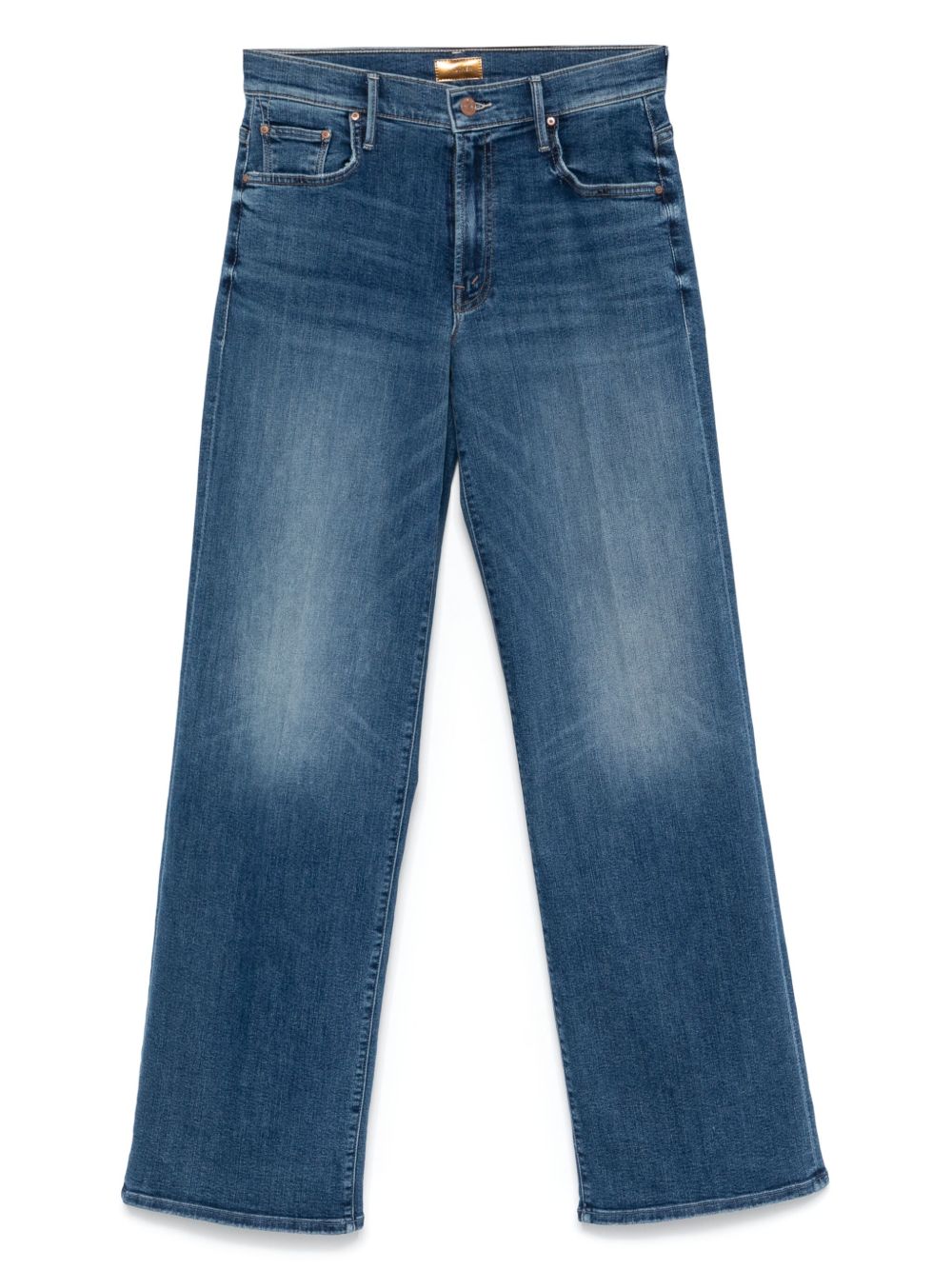 Mother The Maven Sneak Jeans Blue