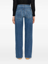Mother The Maven Sneak Jeans Blue
