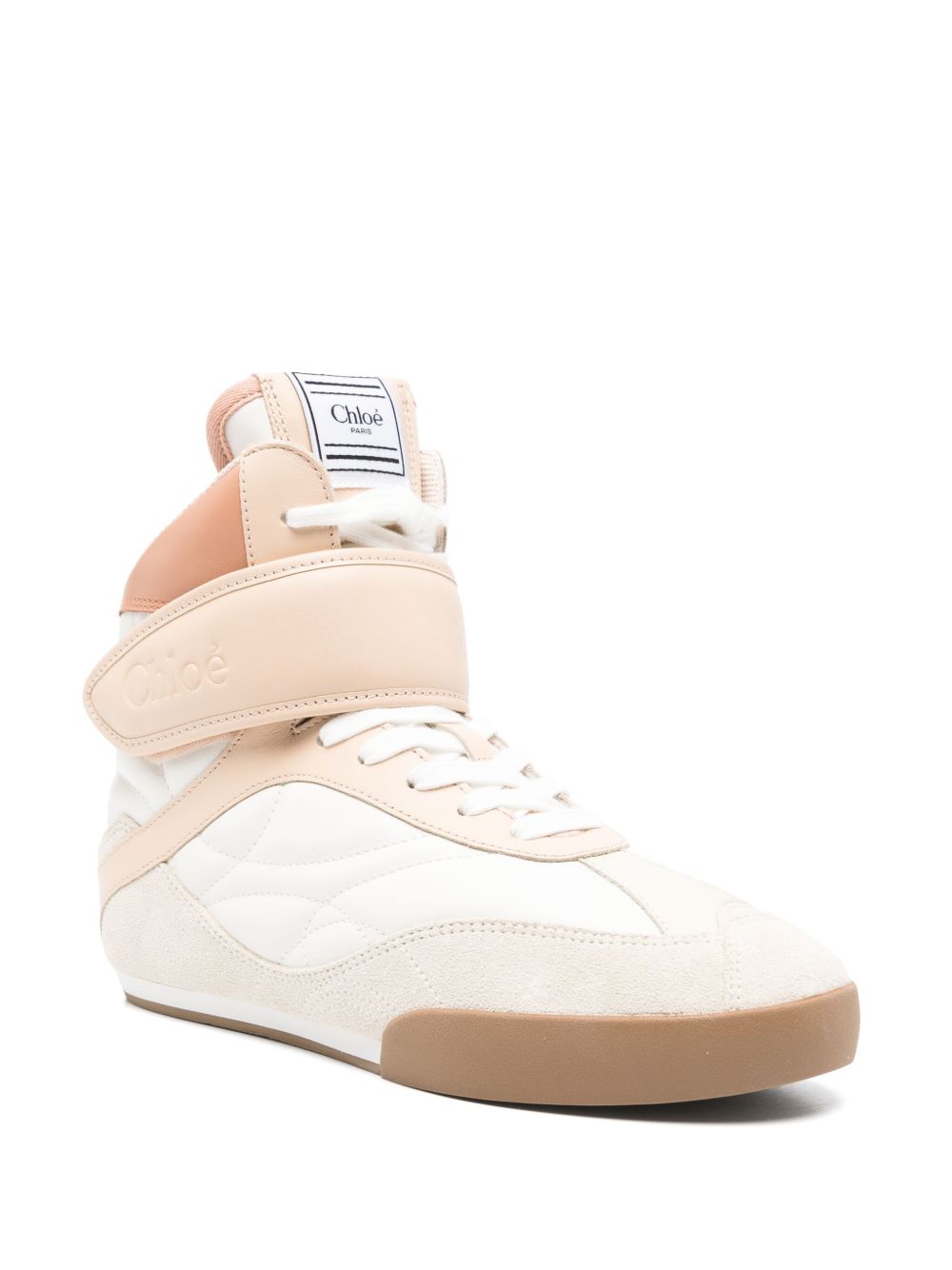 Chloè Kick Sneakers Powder