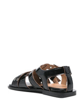 GANNI Buckle Sandals Black