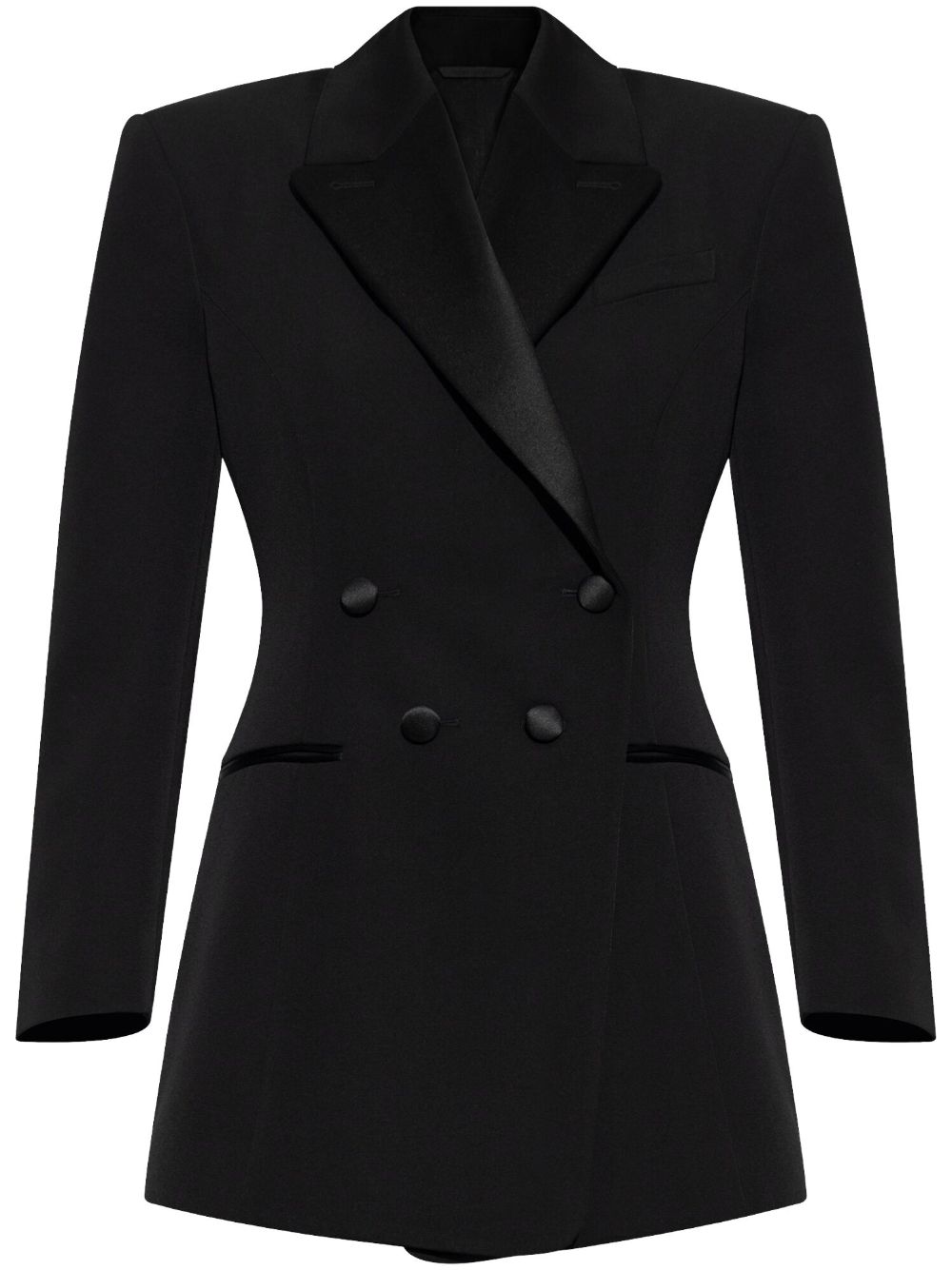 Givenchy Wool Smoking Blazer Black
