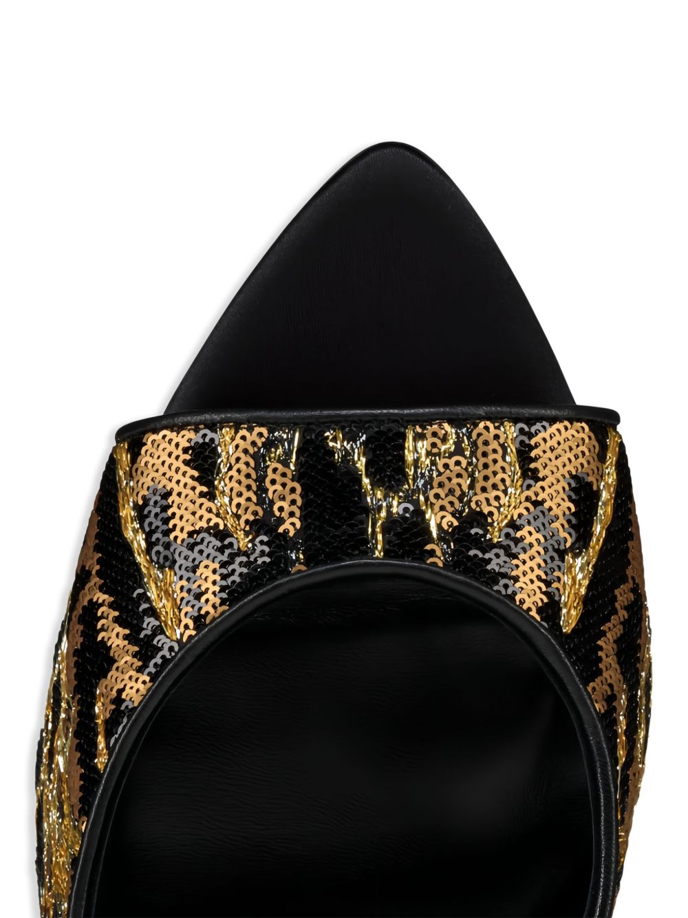 Christian Louboutin Miss Z Leather Mules Black