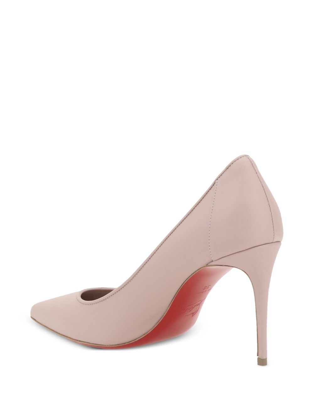 Christian Louboutin Sporty Kate Leather Pumps Pink