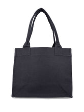 Ganni Organic Cotton Large Tote Bag Grey