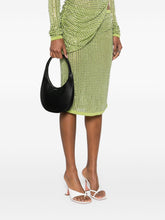 Coperni Swipe Leather Shoulder Bag Black