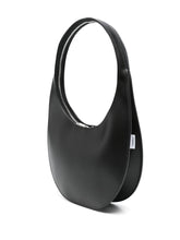 Coperni Swipe Leather Shoulder Bag Black