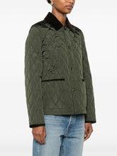 Burberry Quilted Jackets Green