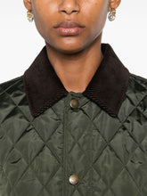 Burberry Quilted Jackets Green