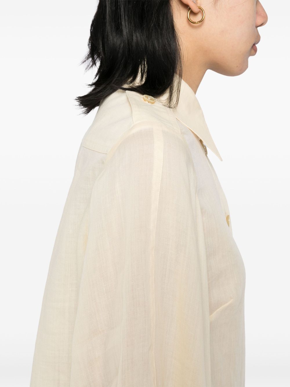 Zimmermann Utility Shirts Yellow