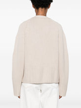 Soft Goat Cashmere V-Neck Cardigan Ivory Ivory