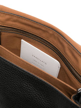 Zanellato Postina Daily Medium Grained Leather Handbag Black