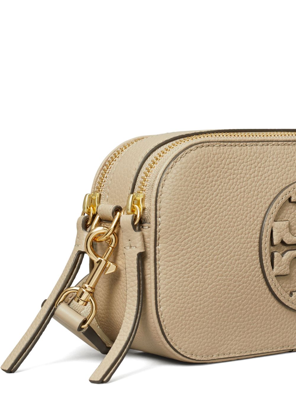 Tory Burch Miller Mini Leather Camera Bag Powder
