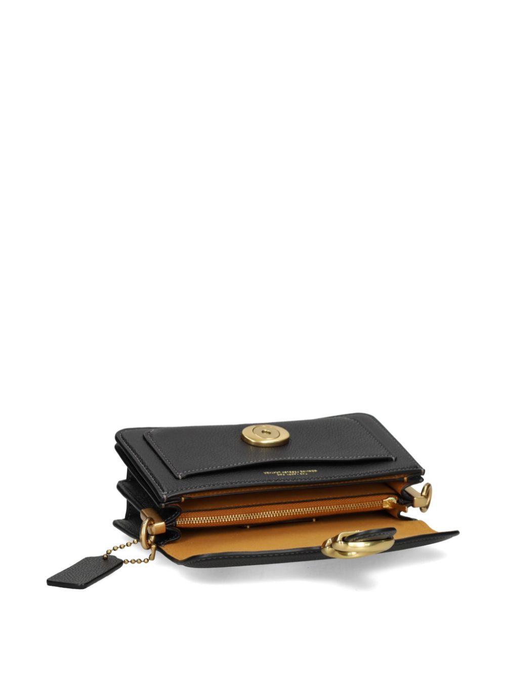 Coach Tabby 20 Leather Crossbody Bag Black