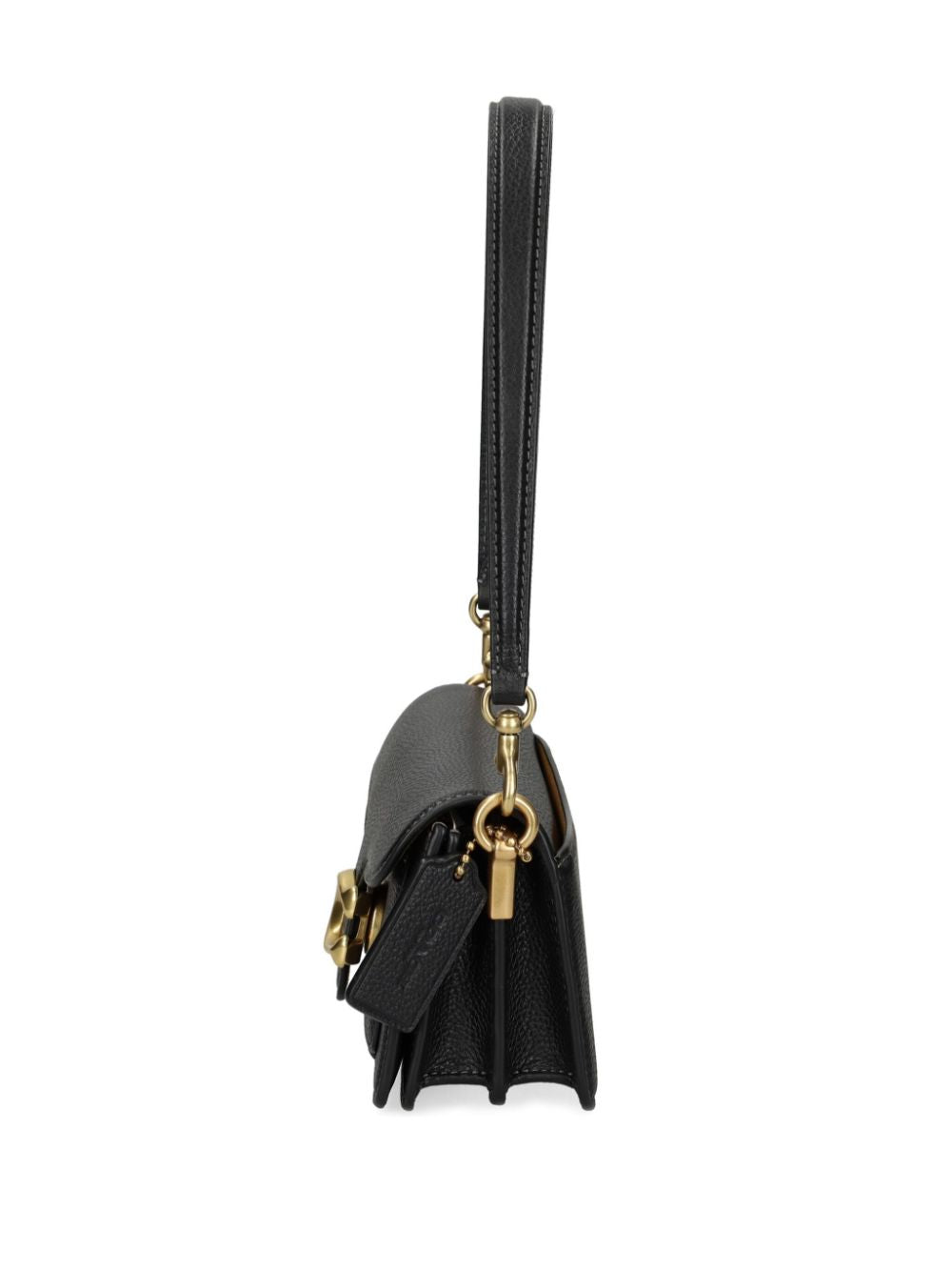 Coach Tabby 20 Leather Crossbody Bag Black