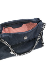 Stella McCartney Falabella Mini Chain-Trim Handbag Blue