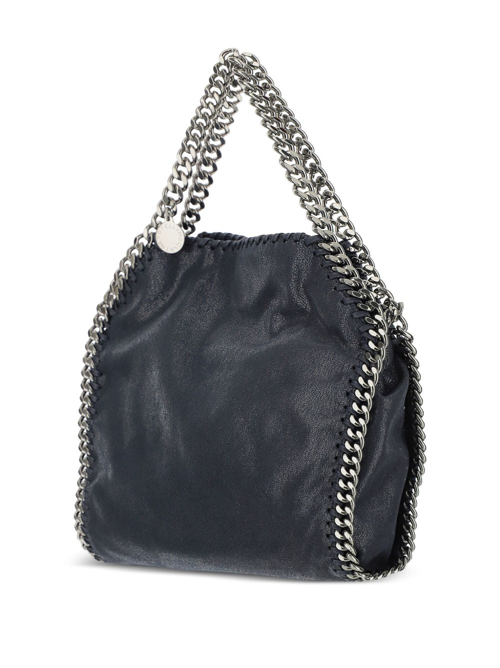 Stella McCartney Falabella Mini Chain-Trim Handbag Blue