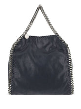 Stella McCartney Falabella Mini Chain-Trim Handbag Blue