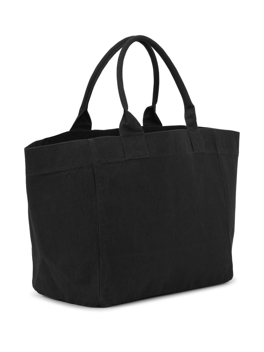 Ganni Organic Cotton XXL Tote Bag Black