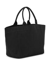 Ganni Organic Cotton XXL Tote Bag Black