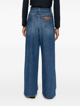 Chloè Wide-Leg High-Rise Denim Jeans Blue