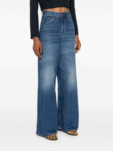 Chloè Wide-Leg High-Rise Denim Jeans Blue
