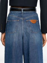 Chloè Wide-Leg High-Rise Denim Jeans Blue