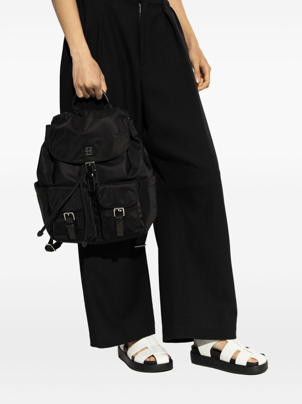 Tory Burch Virginia nylon backpack Black