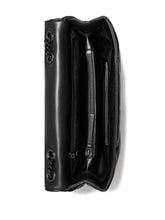 Tory Burch Kira Small Diamond-Quilted Leather Shoulder Bag Black